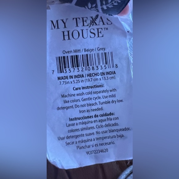 My Texas House Polyester/Cotton Floral Ruffle Chef Home Cook Apron in Green - Picture 15 of 15